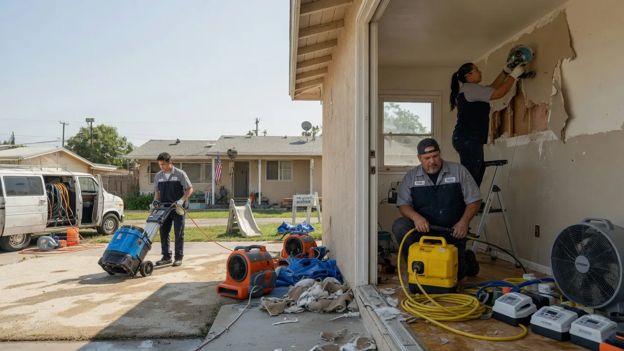 Water Damage Restoration in Lubbock, TX near me